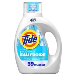 Tide Détergent à lessive liquide Ultra Eau froide, parfum Original, détergent à lessive liquide formulé pour l’eau froide, 1,62 L, 39 brassées 1.62 l, 0,74 $/100ml