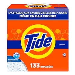 Tide Détergent à lessive en poudre, parfum Original, 133 brassées, 4,2 kg 4.2 kg, 0,79 $/100g