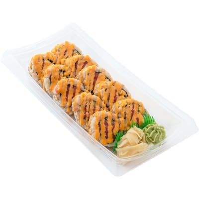 Zenshi Spicy Roll - Tuna 10pc (Brown Rice) (Available after 11am) 201 g, $5.72/100g