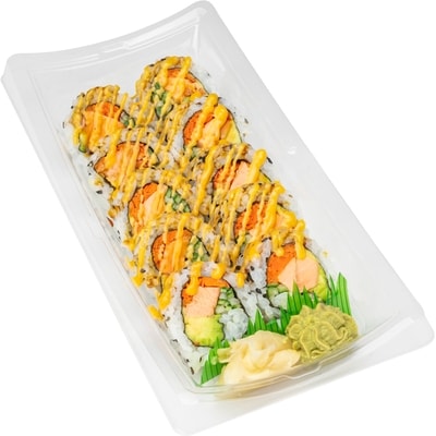 Zenshi Spicy Grilled Salmon Roll 10pc (Available after 11am) 258 g, $4.26/100g