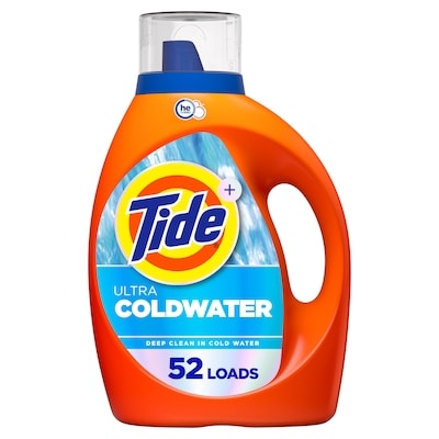 Tide Ultra Coldwater Liquid Laundry Detergent, Original Scent, 52 Loads, Laundry Detergent Liquid Formulated for Cold Water 2150 ml, $0.93/100ml