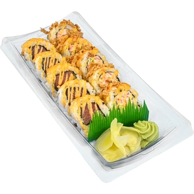 Zenshi Duo Combo - Spicy Tuna & Crunchy CA Roll 10pc (Available after 11am) 215 g, $5.11/100g