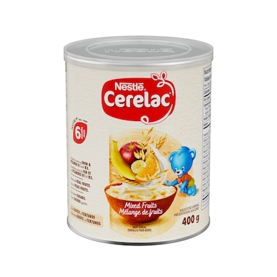 Nestlé Cerelac Mixed Fruits Baby Cereal, 6 Months & Up 400 g, $2.50/100g