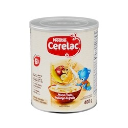 Nestlé Cerelac Céréales Mélange de fruits, 6 mois et plus 400 g, 2,25 $/100g