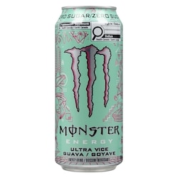 Monster Energy Energy Energy Drink Zero Sugar Ultra Vice Guava - 473 ml |  Zehrs