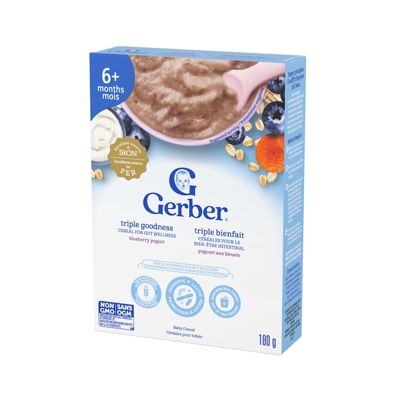 Triple Goodness Blueberry Yogurt Baby Cereal