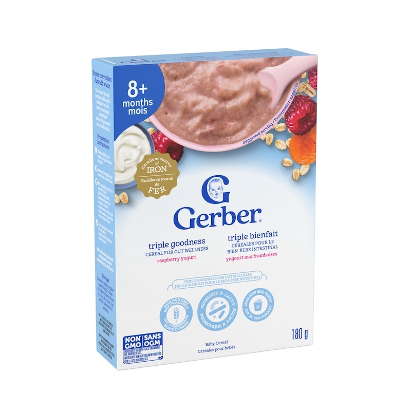 Triple Goodness Raspberry Yogurt Baby Cereal