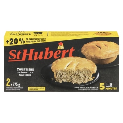 St Hubert Tourtière 550 g, $1.82/100g