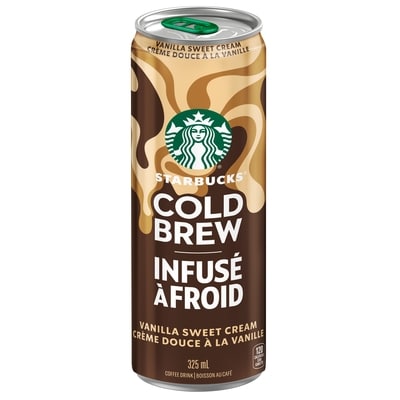 Starbucks Cold Brew Vanilla Sweet Cream 325 ml, $1.38/100ml
