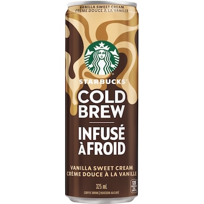 Starbucks Infusé à froid Crème douce à la vanille  325 ml, 1,38 $/100ml