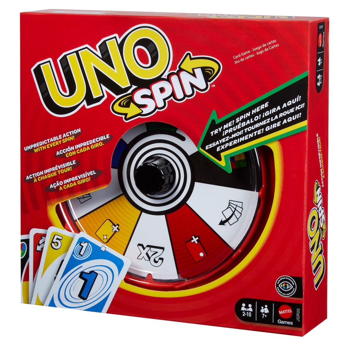 Mattel Games UNO Spin 1 ea, $25.99/1ea
