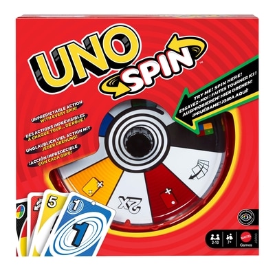 Mattel Games UNO Spin 1 ea, 25,99 $/1ch