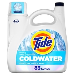 Ultra Coldwater Liquid Laundry Detergent, Original Scent, 83 Loads, Laundry Detergent Liquid Formulated for Cold Water