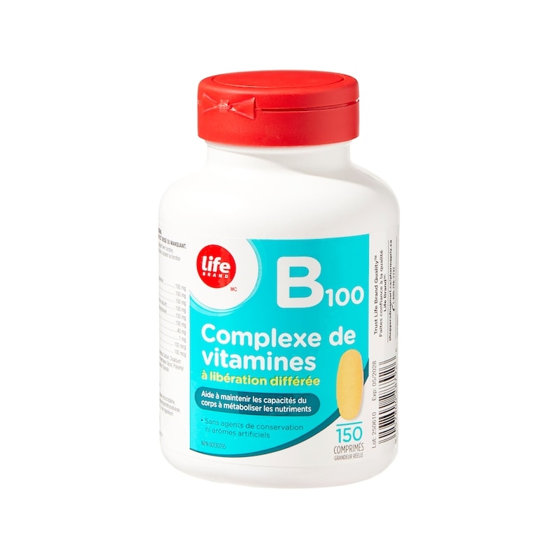 Timed Release Vitamin B100 Complex 150 Tablets