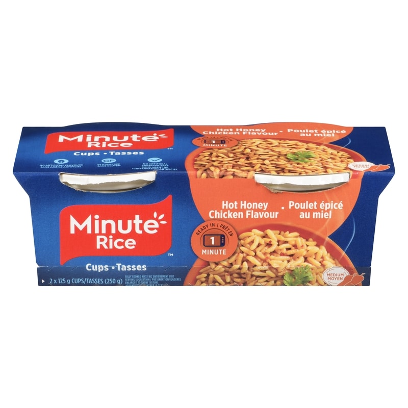 Fully Cooked Rice Hot Honey Chicken Flavour Medium