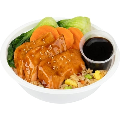 Zenshi Grilled Salmon Bowl - Fried Rice (Available after 11am) 411 g, $3.16/100g