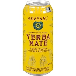Guayaki Non Sparkling Beverage Lemon Elation 458 ml, $0.61/100ml