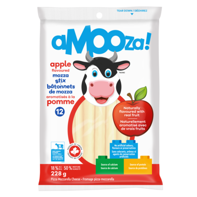 Amooza Apple Flavoured Mozza Stix 228 g, $3.07/100g