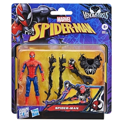 Hasbro Marvel Spider-Man Epic World of Action VenomVersus, assortiment de figurines Deluxe 1 ea, 25,00 $/1ch