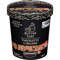 Chapman’s Crème glacée tartelette au beurre 500 ml, 0,80 $/100ml