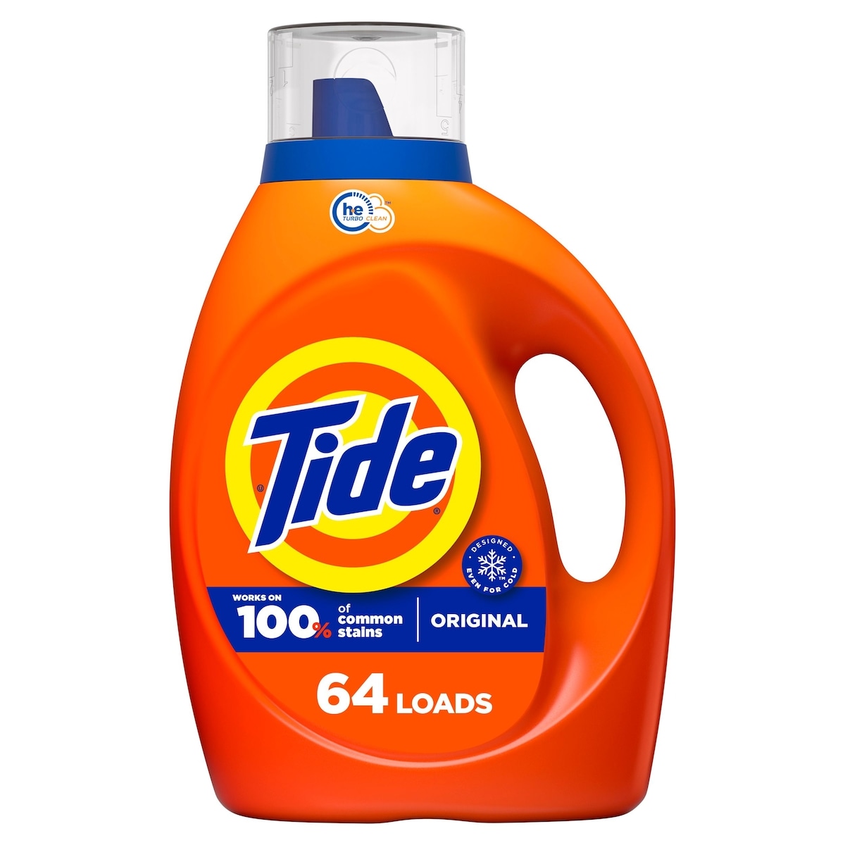 Tide Liquid Laundry Detergent, Original Scent, 64 Loads 2.48 l, $0.25/1ea