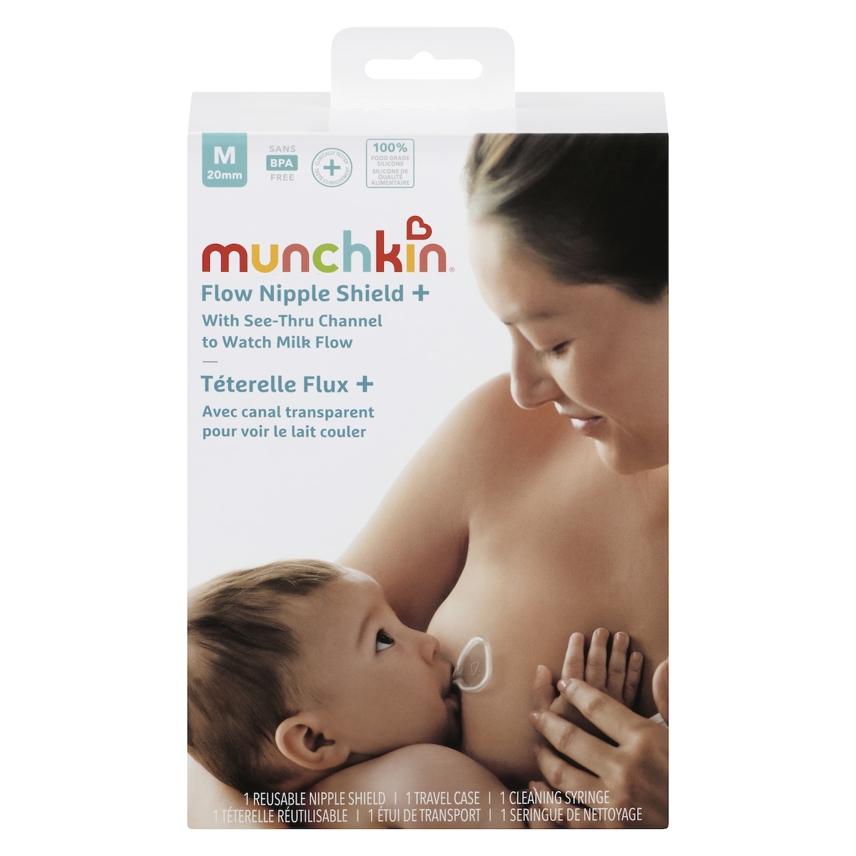 Munchkin Flow Nipple Shield + M 20mm 1 ea, $61.99/1ea