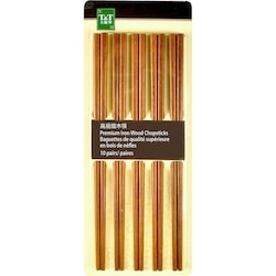 T&T Iron Wood Chopsticks, 5-Pair 1 ea, $4.00/1ea