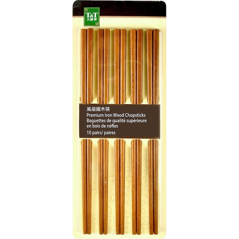 Iron Wood Chopsticks, 5-Pair