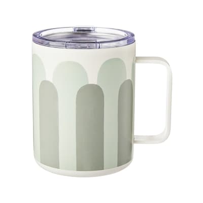 Life at Home Desk Mug with Lid - Green 1 ea, $14.00/1ea