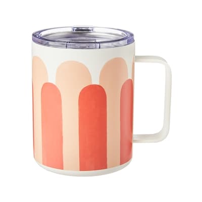 Life at Home Tasse de bureau avec couvercle – orange 1 ea, 14,00 $/1ch