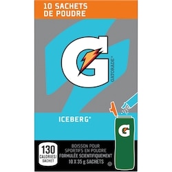 Gatorade Iceberg Sachets de Poudre 350 g, 2,29 $/100g