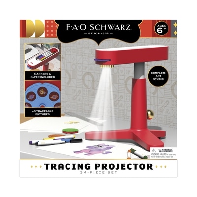 F.A.O Schwarz Projecteur de traçage artistique, ensemble de 32 pièces 1 ea, 30,00 $/1ch