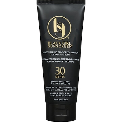Black Girl Sunscreen Lotion écran solaire hydratante pour le visage et le corps 30 fps 89 ml, 24,16 $/100ml