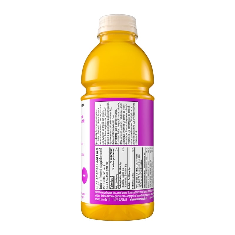 Zero Sugar Rehydrate Pineapple Passionfruit Nutrient Enhanced Flavored Water Beverage