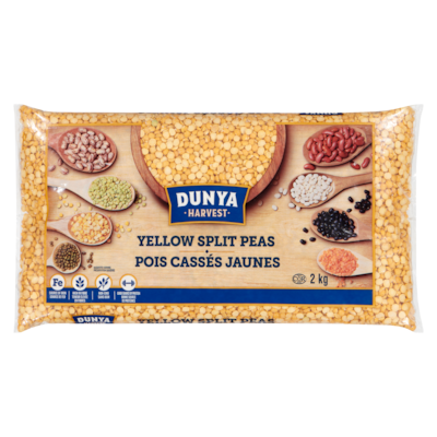 Dunya Harvest Yellow Split Peas 2 kg, $0.32/100g