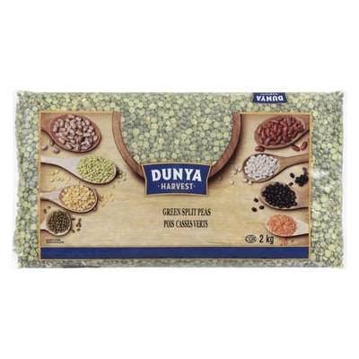  Pois casses verts 2 kg, 0,34 $/100g