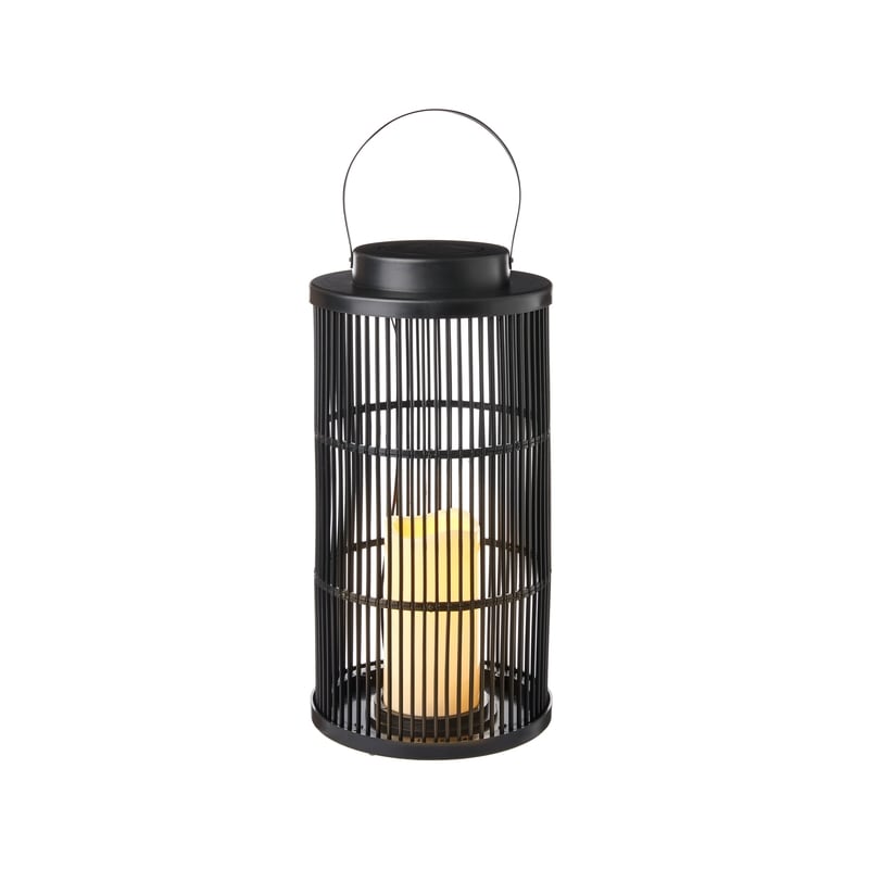 Large Ribbed Solar Lantern