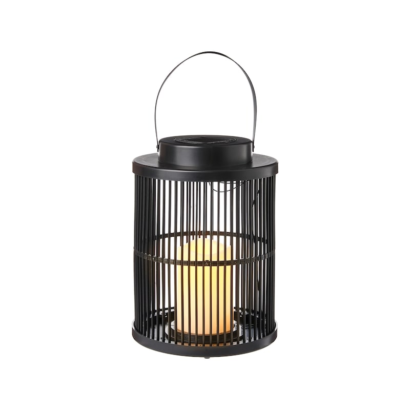 Medium Ribbed Solar Lantern