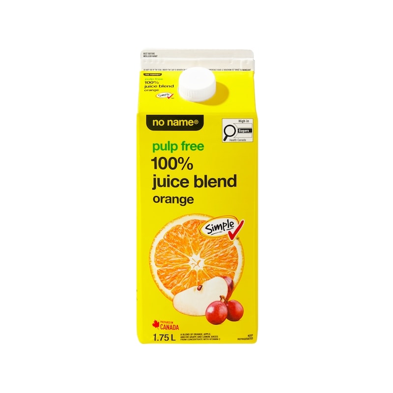 Pulp Free 100% Orange Juice Blend
