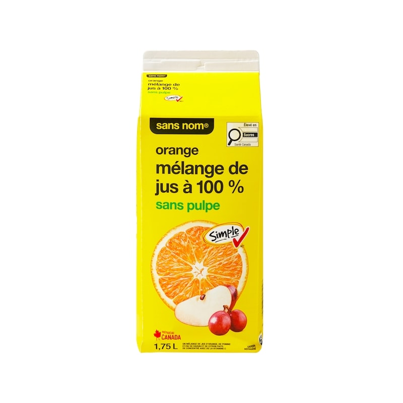 Pulp Free 100% Orange Juice Blend