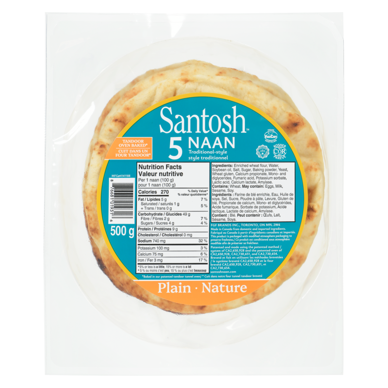 Santosh Naan, 5-Pack