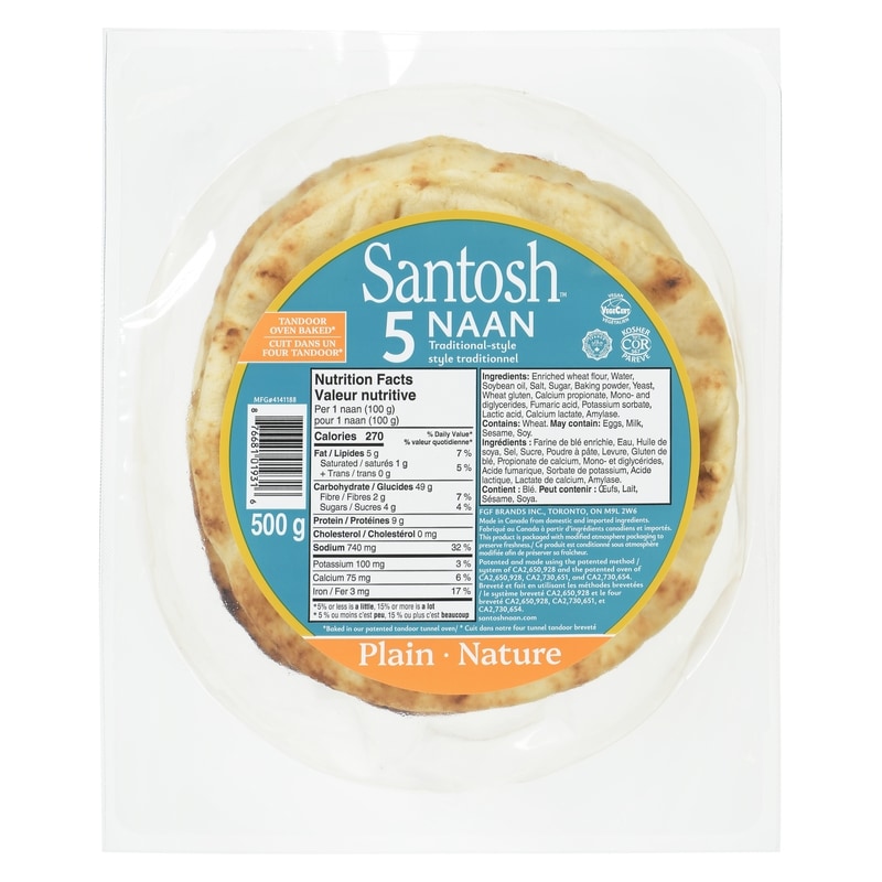 Santosh Naan, 5-Pack