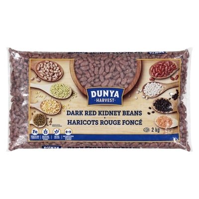Dunya Harvest Dark Red Kidney Beans 2 kg, $0.49/100g