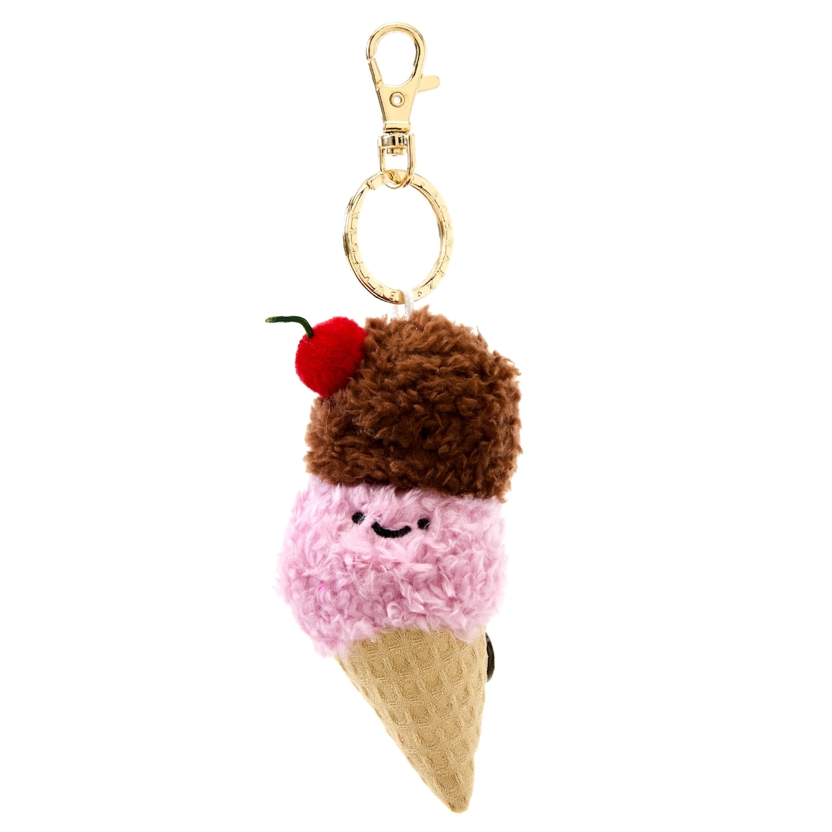 F.A.O Schwarz Cliqs Plush Ice Cream Keychain 1 ea, $10.00/1ea