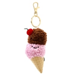 F.A.O Schwarz Cliqs Plush Ice Cream Keychain 1 ea, $7.50/1ea