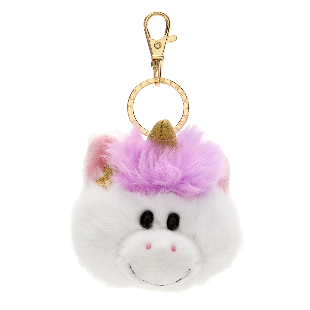 F.A.O Schwarz Cliqs Plush Unicorn Keychain 1 ea, $10.00/1ea
