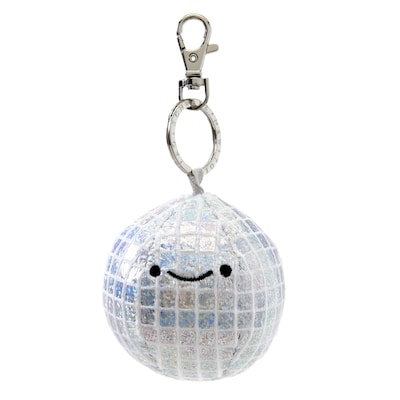 F.A.O Schwarz Cliqs Plush Disco Ball Keychain 1 ea, $10.00/1ea