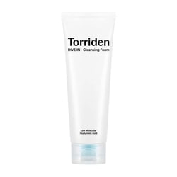 Torriden Dive-In Low Molecular Hyaluronic Acid Cleansing Foam 150 ml, $10.00/100ml