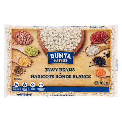 Dunya Harvest Navy Beans 900 g, $0.44/100g