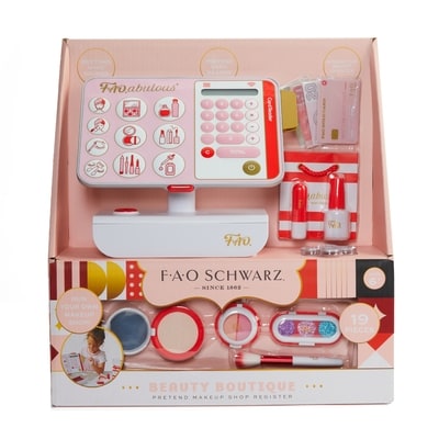 F.A.O Schwarz Toy Pretend Play Makeup Shop 19pc 1 ea, $72.00/1ea